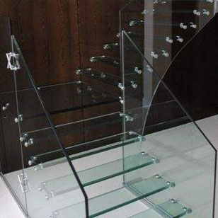 天津玻璃楼梯